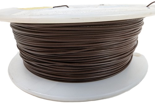 1000' 22AWG Stranded 7/30 HookUp Wire HU1061227BN Brown PVC UL1060 300V NEW - Picture 2 of 7