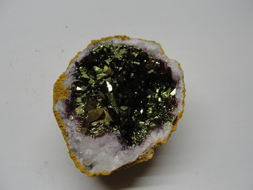 GREEN AGATE TITANIUM GEODE Z2021 - Foto 2 di 3
