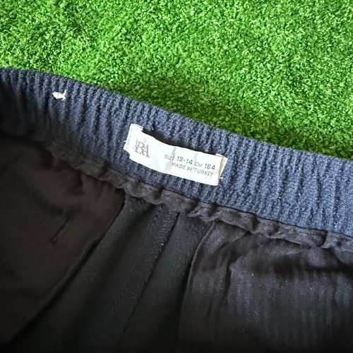 Zara Easy Care Elastic Waist Drawstring Navy Jogger Trouser Pant Kids Size 13/14 - Picture 10 of 17