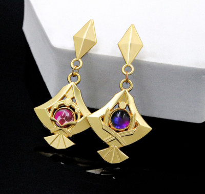Spiel Genshin Impact Yae Miko Ohrringe Damen Mädchen Ohrstecker Schmuck Accessoires