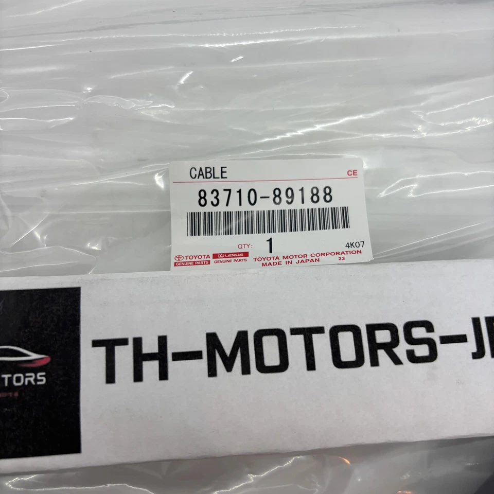 1989-1992 GENUINE TOYOTA 4 RUNNER/Pickup DLX & SR5 SPEEDOMETER CABLE 83710-89188 - Изображение 4 из 4