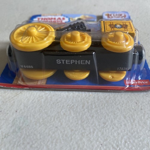 rare Stephen from the Thomas Wooden Railway Series New in Package! retired - Picture 3 of 5