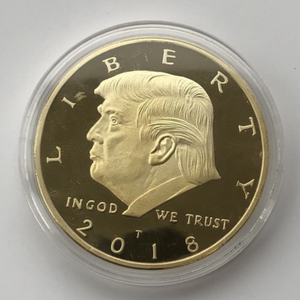 1PC 2017 President Donald Trump Inaugural Gold EAGLE Commemorative Novelty Coin 1PC 2017 President Donald Trump Inaugural Gold EAGLE Commemorative Novelty Coin