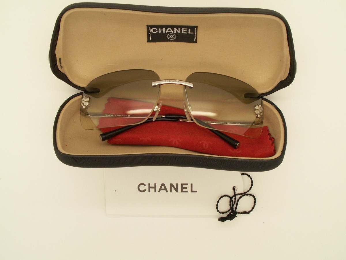 AUTHENTIC NOS NEW OLD STOCK CHANEL CH4085 C1248G SUNGLASSES  display picture 3