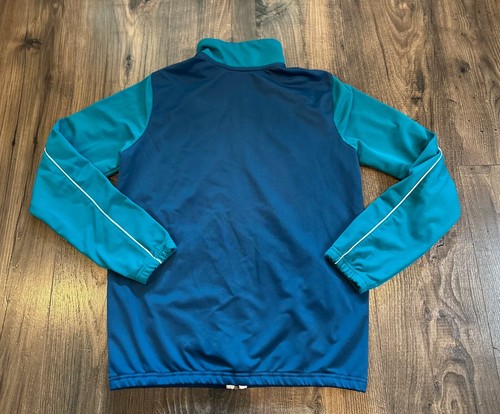 GUC Youth Kid's Nike Track Jacket, Full Zip, Teal Blue, Size: XL - Picture 10 of 10