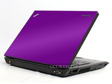 PURPLE Vinyl Lid Skin Cover Decal fits IBM Lenovo Thinkpad T450 Laptop