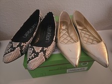 2 pairs of womens flats