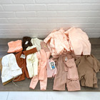 Large Lot of Cloth Doll Making Bodies Parts Supplies 30+ Pieces Various Sizes