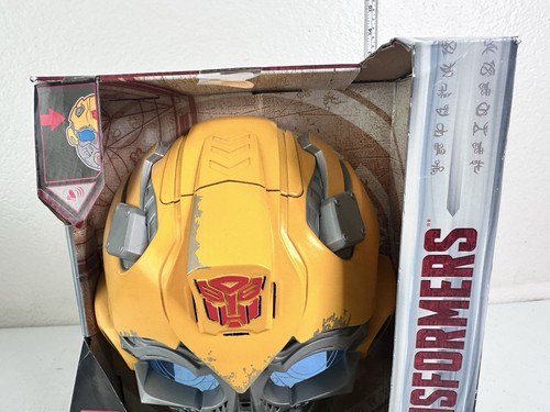 Hasbro Transformers The Last Knight Bumblebee Voice Changer Mask New - Picture 3 of 15