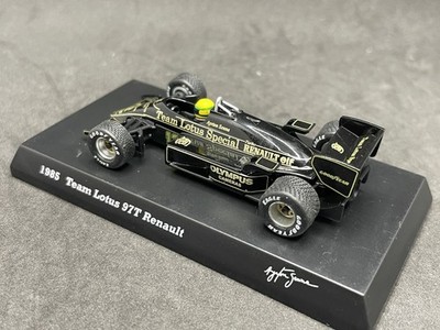 Kyosho 1/64 Ayrton senna collection Lotus 97T Renault 1985 Diecast