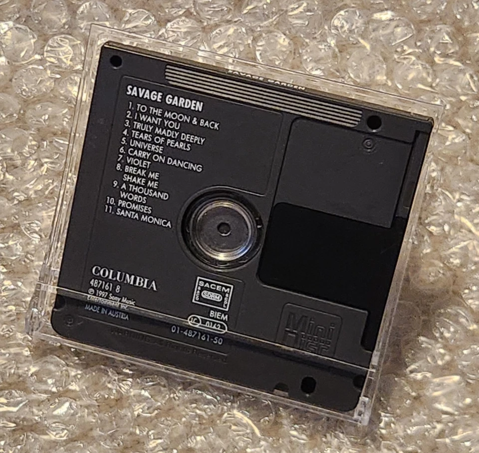 Savage Garden Minidisc Album Columbia Record MD Mini disc MD music - Image 2 of 4