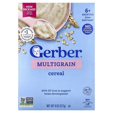 Multigrain Cereal, 6 Months, 8 oz 227 g