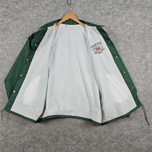 Camp Freedom Dautphe Germany Staff Jacket Auburn Gr. XL Grün Nylon Vintage BSA - Bild 6 von 11
