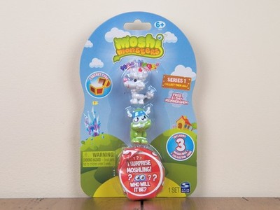 Moshi Monsters 3-Pack Moshlings Fifi 07 Shelby 39 Figures Series-1 **BRAND NEW**