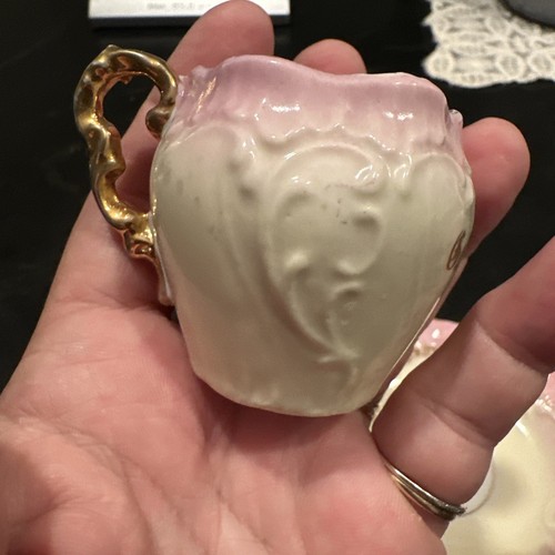 Antique “GETTYSBURG 1863” Gold Decoration Demitasse Cup & Saucer - Picture 12 of 14