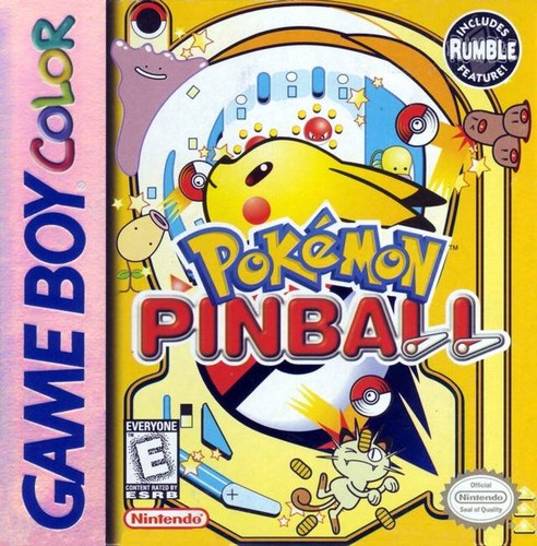 Pokémon Pinball (Nintendo Game Boy Color, 1999)