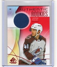 2024-25  Jason Polin SP Game Used Authentic Rookies Red Jersey SP #222