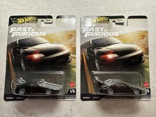 QTY 2 2025 Hot Wheels Premium Fast  Furious 1993 Honda Civic Coupe EX EJ1 1/5