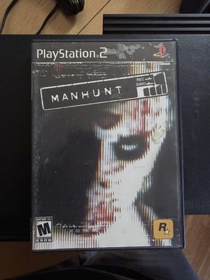 Rockstar Games Manhunt Sony PlayStation 2 PS2 Action Adventure NTSC-U/C M 2003