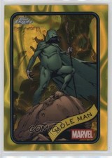 2025 Topps Chrome Marvel Comics Yellow Lava Refractor Mole Man #26 1d2q