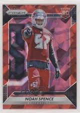 2016 Panini Prizm Rookie Red Crystals Prizm 12/75 Noah Spence #255 0d6s