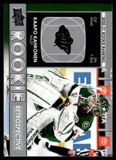 2021-22 Upper Deck Rookie Retrospective Kaapo Kahkonen Minnesota Wild #RR-10