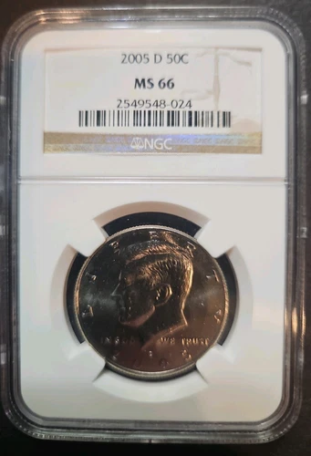 2005-D Kennedy Half Dollar — photo from another recent sale