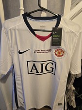Manchester United 2008/09 Champions League Final Third Shirt Size L