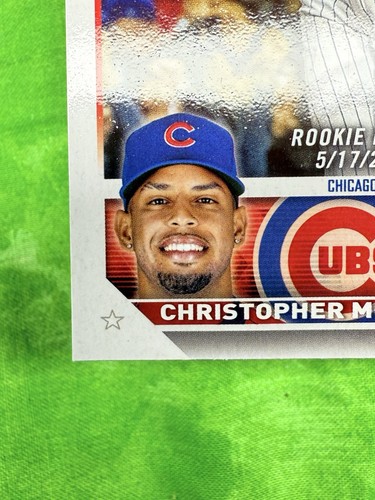 Christopher Morel RC/99 Vintage Stock - Aggiornamento Topps 2023 #US163 Cubs - Raggi TB - Foto 6 di 11