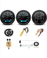 ARTILAURA Boat AUTO 3 Gauge Set- GPS Speedometer, Tachometer,4in1 Fuel...