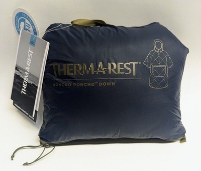 ThermaRest Honcho Poncho Down - Outerspace Blue