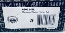 Brizo Flange And Strainer Kitchen Sink Model: 69052-GL 