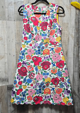 Julie Brown New York Fern Veneto Floral Print Dress size 6 Retro Housewife Pin-U