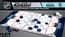MasterPieces - Seattle Kraken - NHL Checkers Board Game