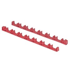 Ernst 6040 14 Tool No-slip Low-profile Screwdriver Rail Set - Red Usa