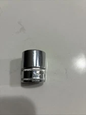 Snap On 3/8" Drive 12-Point Metric 19 mm Flank Drive® Shallow Socket