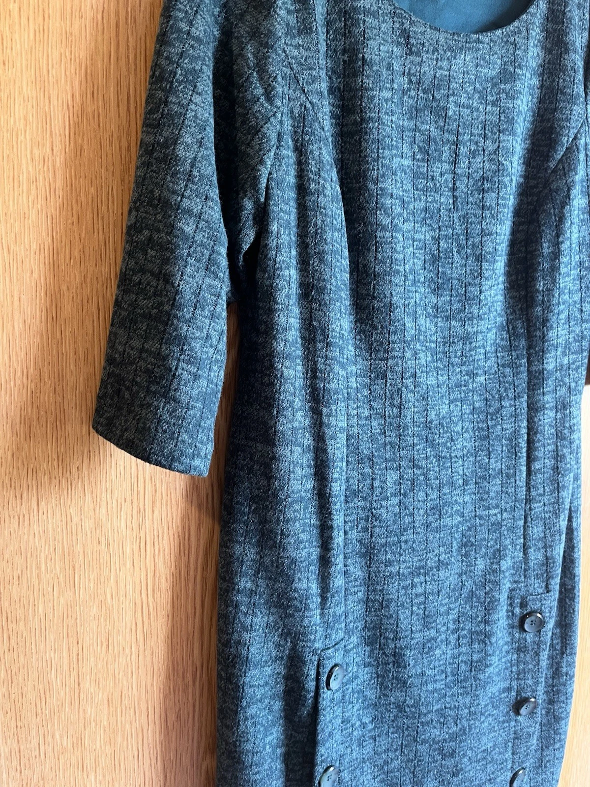 VETEMENTS Maglione Maglia Verde Connesso Abbigliamento Abito Bottoni Decorazione Taglia 8