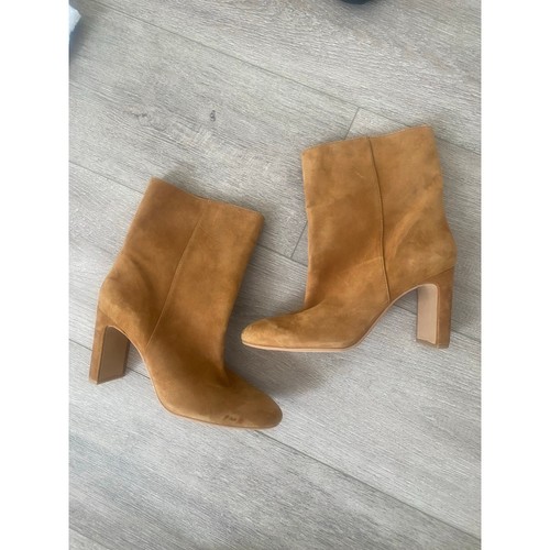 Dolce Vita braun Wildleder Pull-On High Heel Bootie Größe 8 - Bild 2 von 8