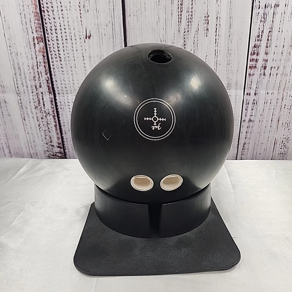 Bola de boliche Hammer Black Pearl uretano 15 lb usada -TALADRADA Foto 3 de 4