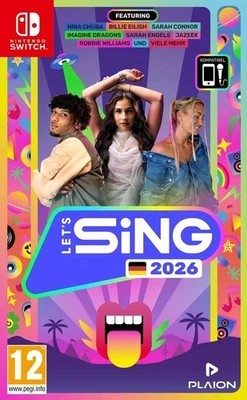Lets Sing 2026 mit deutschen Hits [ohne Mics] (Switch) (NEU) (OVP)