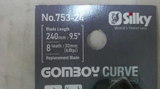 Silky Gomboy Curve Outback Replacement Blade Saw 9.5" 75224 Carbon Black S75324