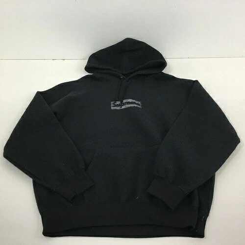 Sweat à capuche Supreme Box Logo Occasion L Intérieur Extérieur Coton_Fleece FakeBusters Vérifié