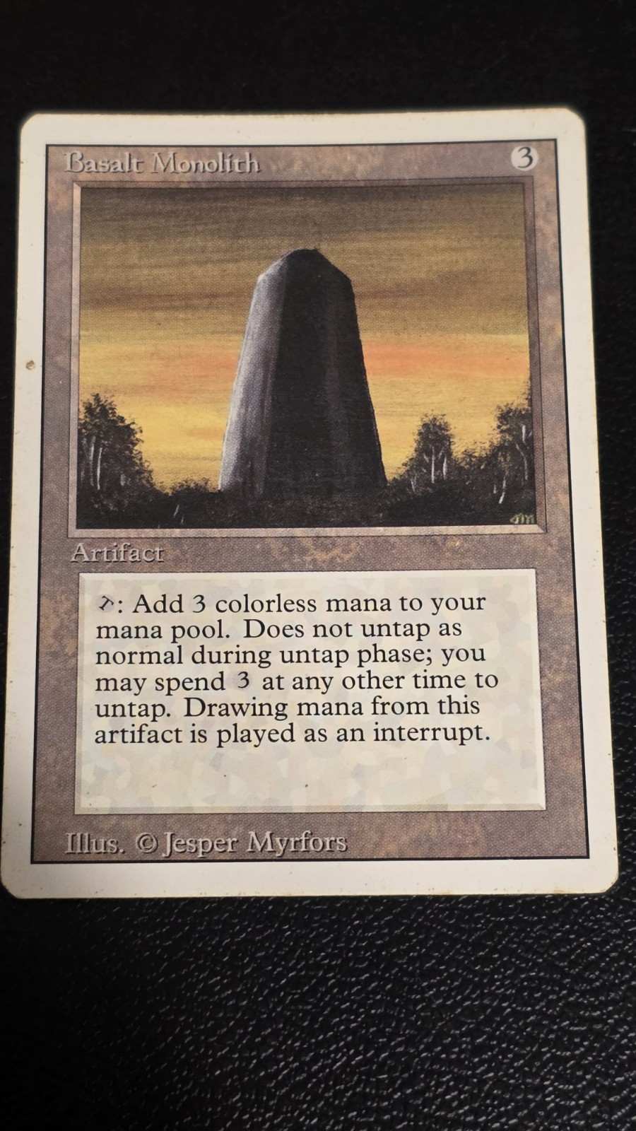 Basalt Monolith Revised Edition Regular LP