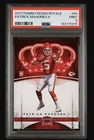 2017 Panini Crown Royale #84 Patrick Mahomes II RC Rookie Mint PSA 9