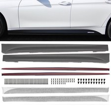Sport-Performance Set Seitenschweller + Ans�tze Matt+Folie passt f�r BMW F30 F31