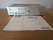 Sony TA-242 Integrated Amplifier With Phono Stage - Tested With Manuals