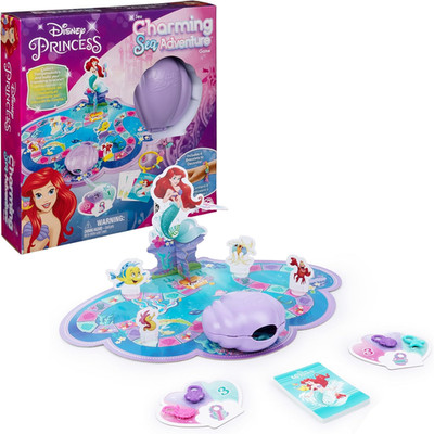 , Disney Princess, Little Mermaid Charming Sea Adventure Game, Disney Princess T