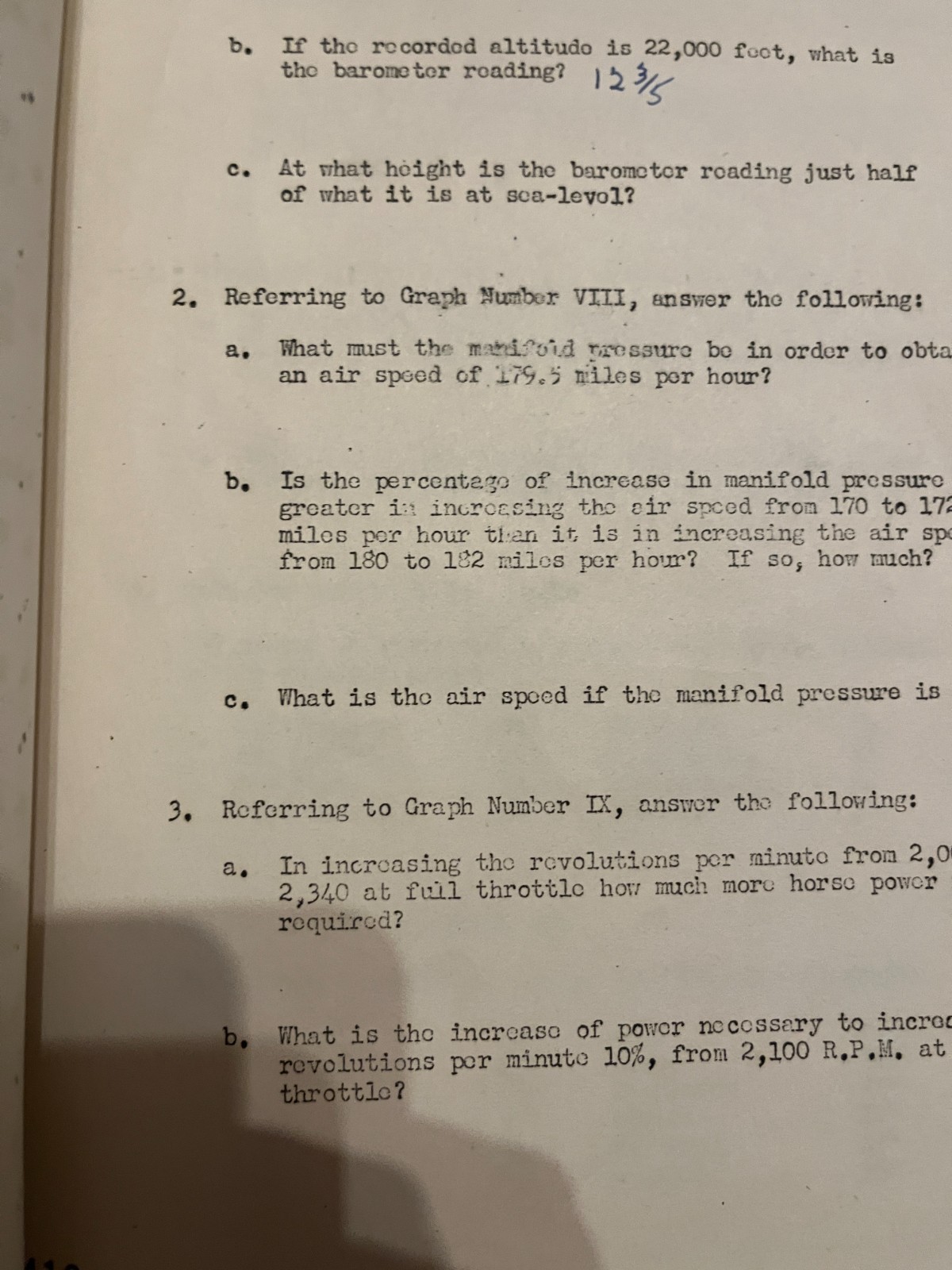 USAAF WW2 Mathematics workbook Kelly Field Texas. Air Corps Training Center image 4