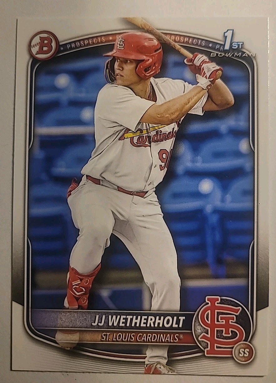 2025 Bowman - Prospects JJ Wetherholt #BP-22 1st Bowman RC