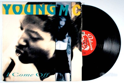 Young MC - I Come Off (1990) Vinyl 12'' Single   Stone Cold Rhymin' Rap Remix